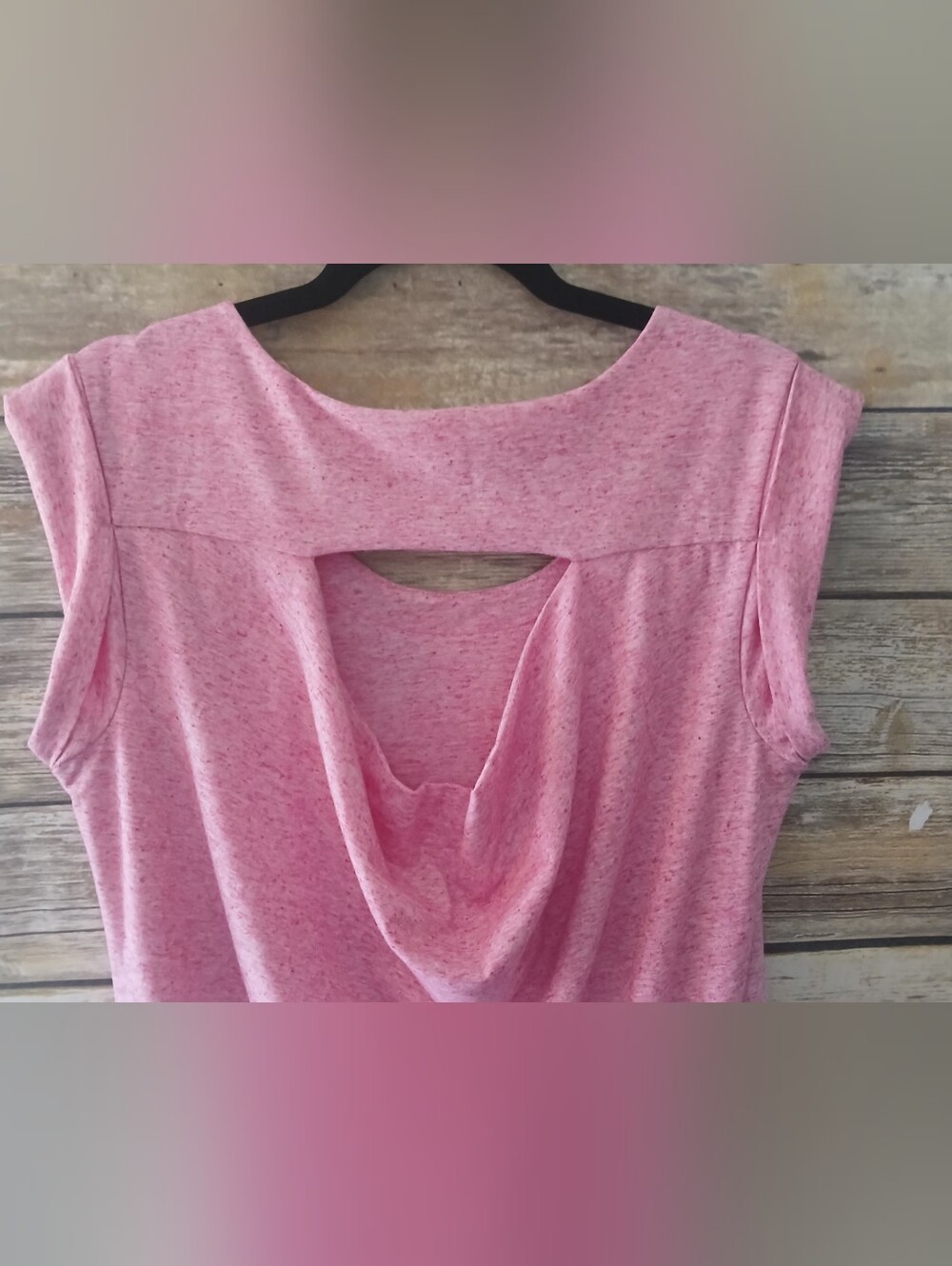 Athleta Light Pink Heathered Sleeveless Top - Picture 10 of 11